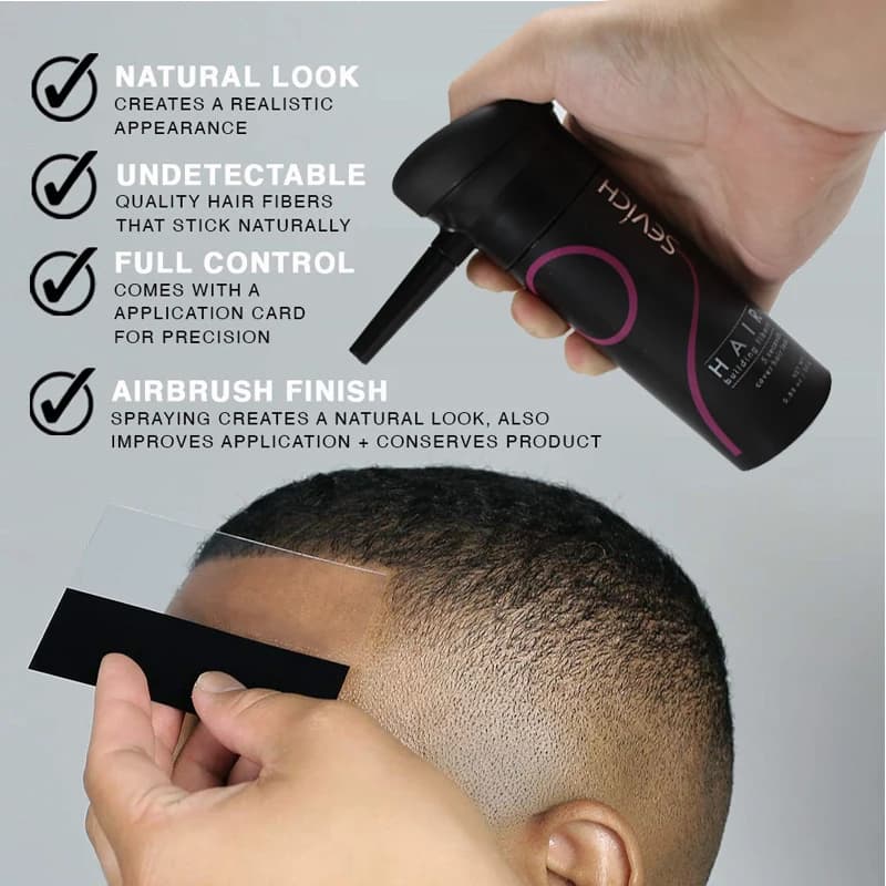 hair building fiber powder set — image 4