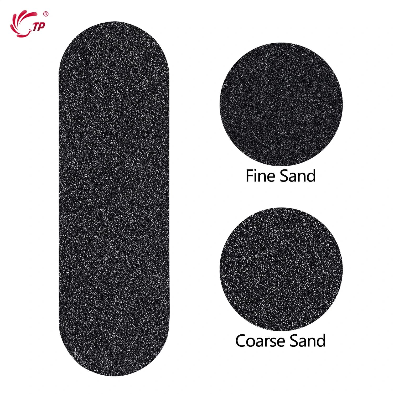 stainless steel foot file with replaceable sandpaper pads — image 5