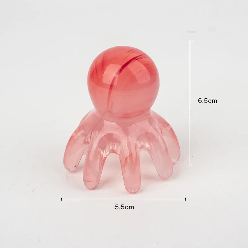 Octopus head shaped manual acupressure massager — image 7