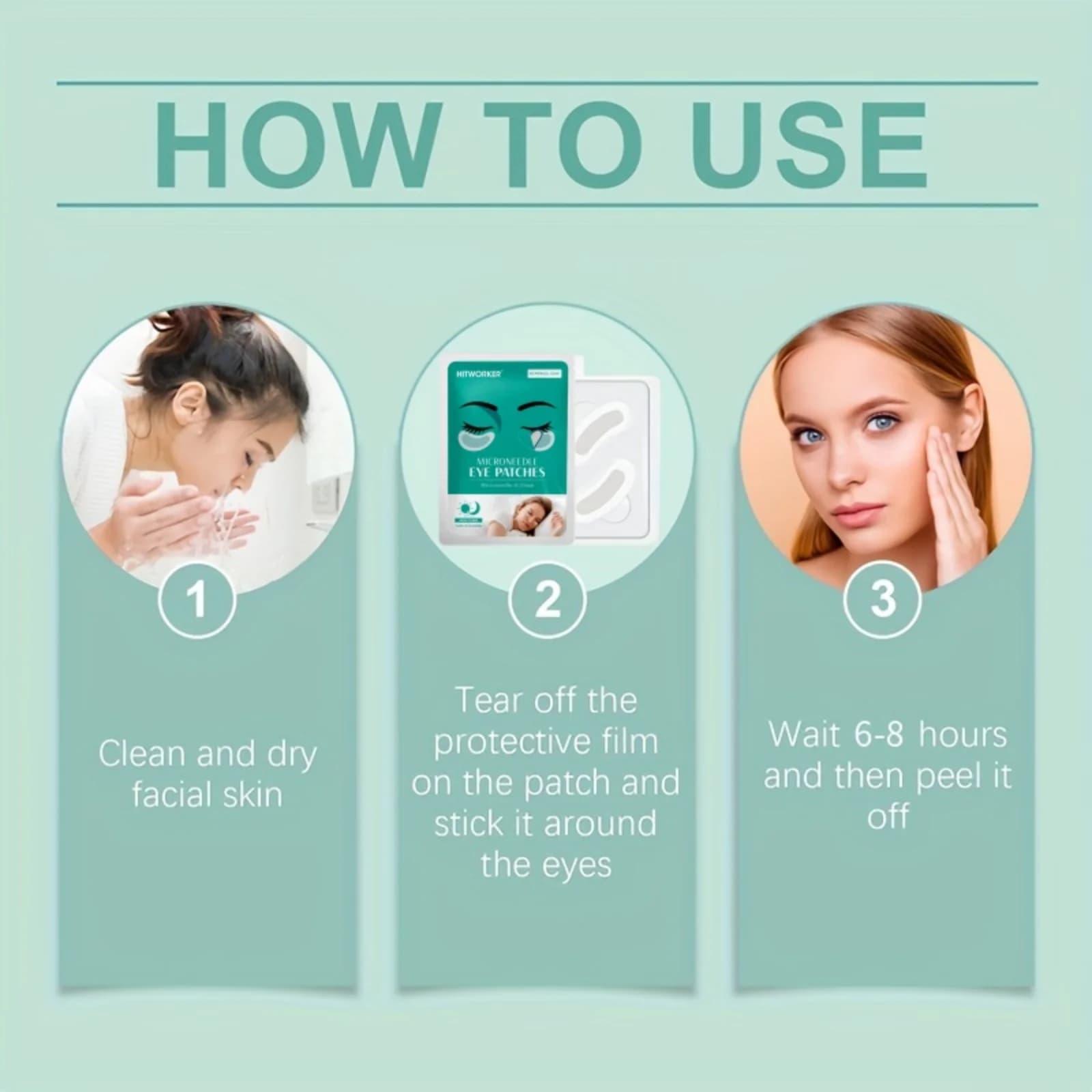 soluble microneedle eye patches with hyaluronic acid — image 2