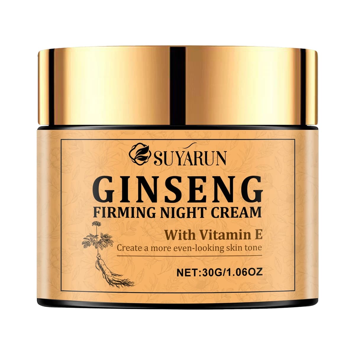 ginseng firming night cream jar — image 7