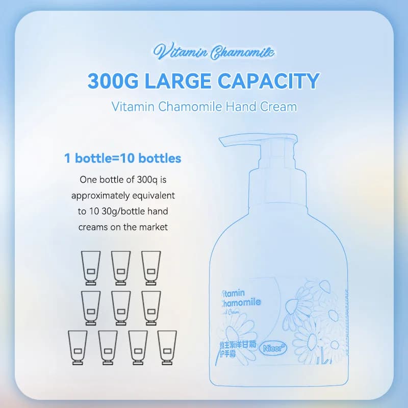 Nicor vitamin chamomile hand cream tube — image 5
