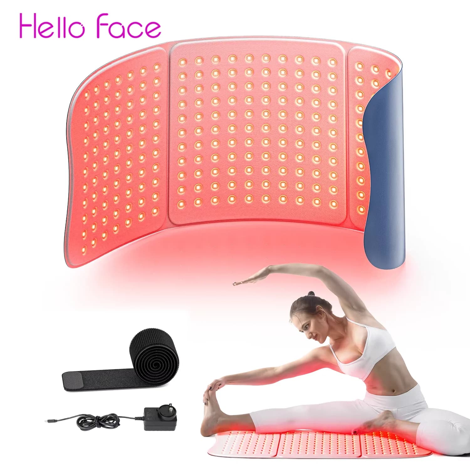 Large Red Light Therapy Pad 660nm & 850nm for Body Pain Relief