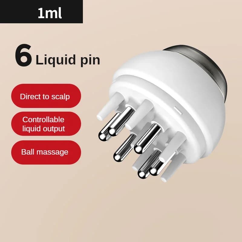 Scalp applicator comb for liquid treatments — image 7