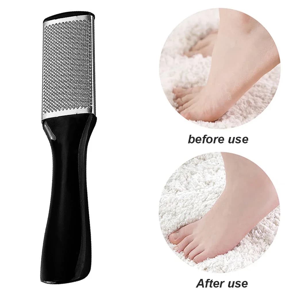 portable foot scraper for pedicure — image 2