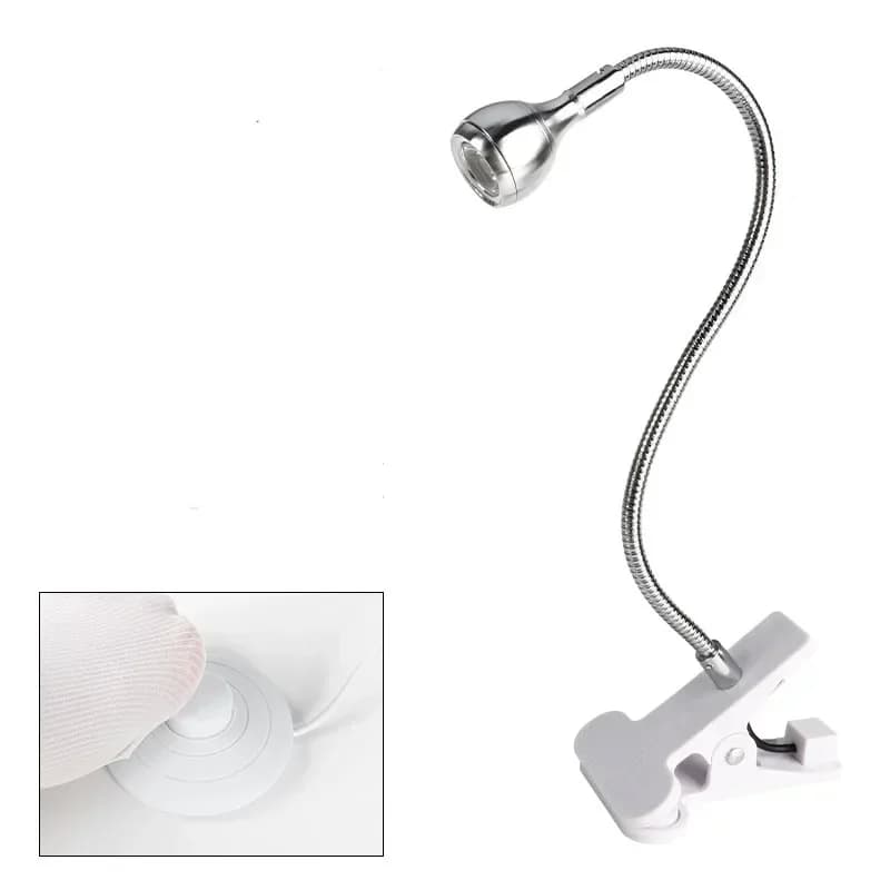 UV LED nail dryer with adjustable head and foot pedal — image 8