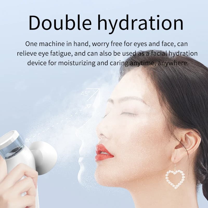 electric eye massager with nano steam hot compress — image 4