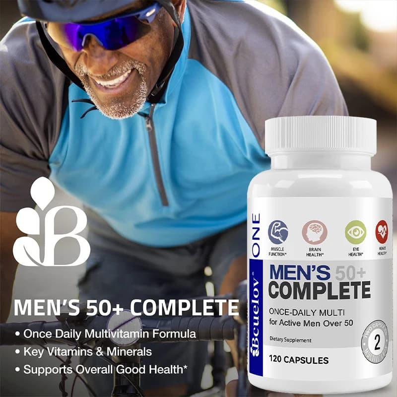 bottle of men's 50+ daily super multivitamin — image 4