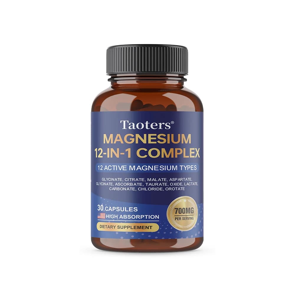 bottles of magnesium complex supplement with multiple forms — image 7