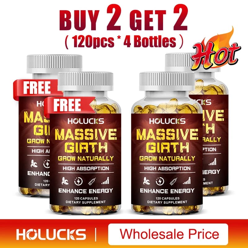bottles of male boost capsules with maca root — image 7