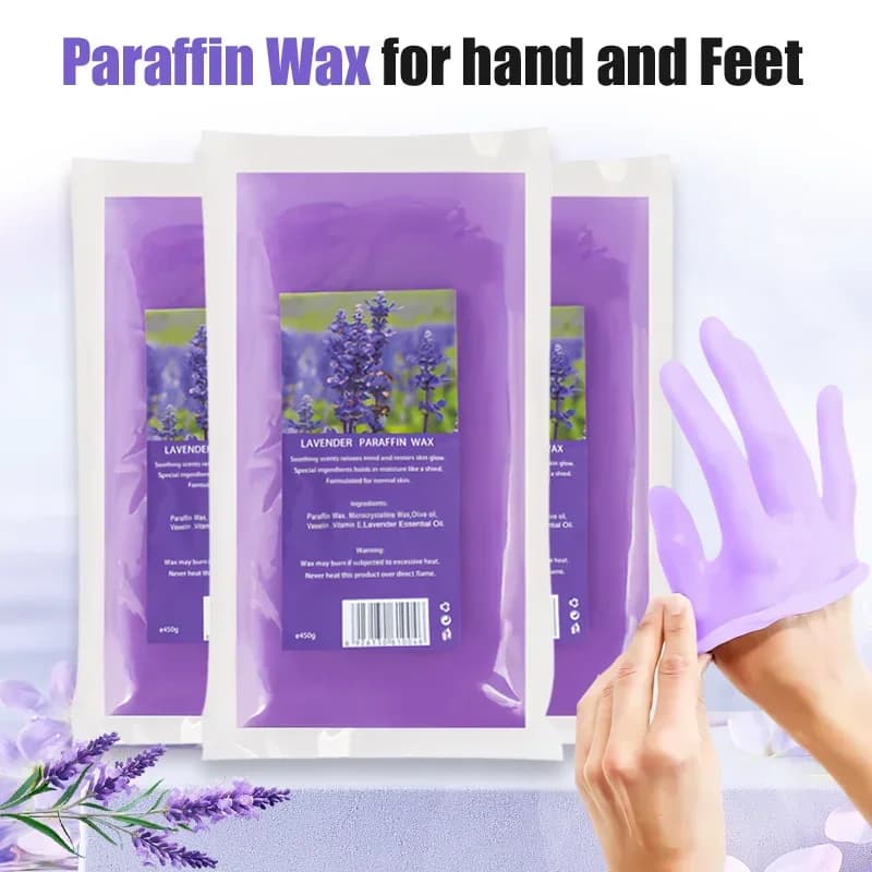 Lavender scented peel‑off mask for hands and feet — image 4