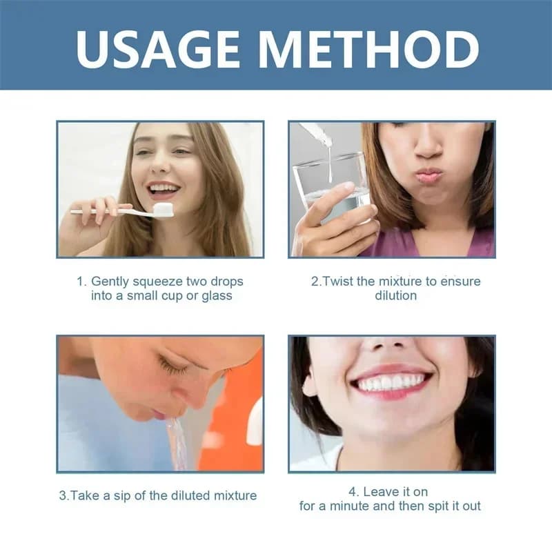 Bottle of gum recession relief serum — image 6