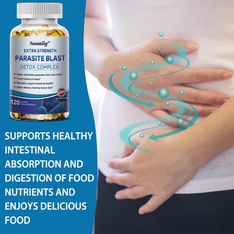 Parasite Blast bowel cleansing supplement bottle — image 4