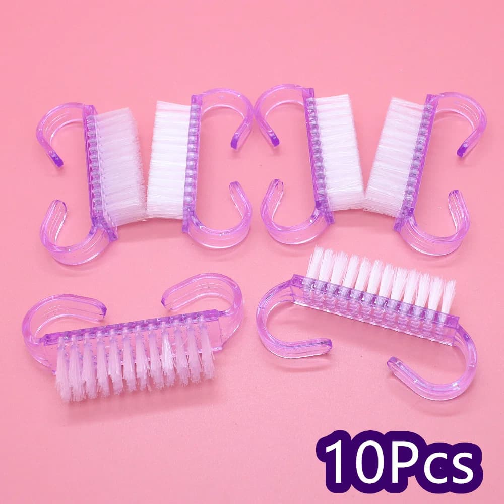 set of acrylic nail art brushes in four colors — image 7