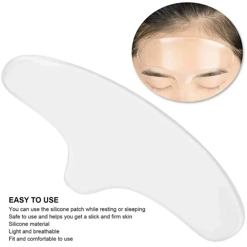 Reusable silicone anti‑wrinkle forehead patch — image 5