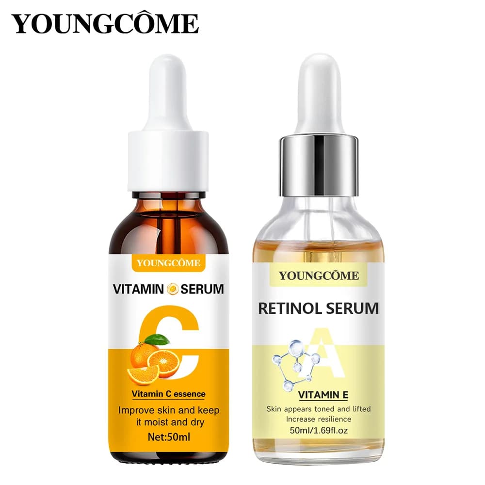 Vitamin C & Retinol Serum – 2 Pack