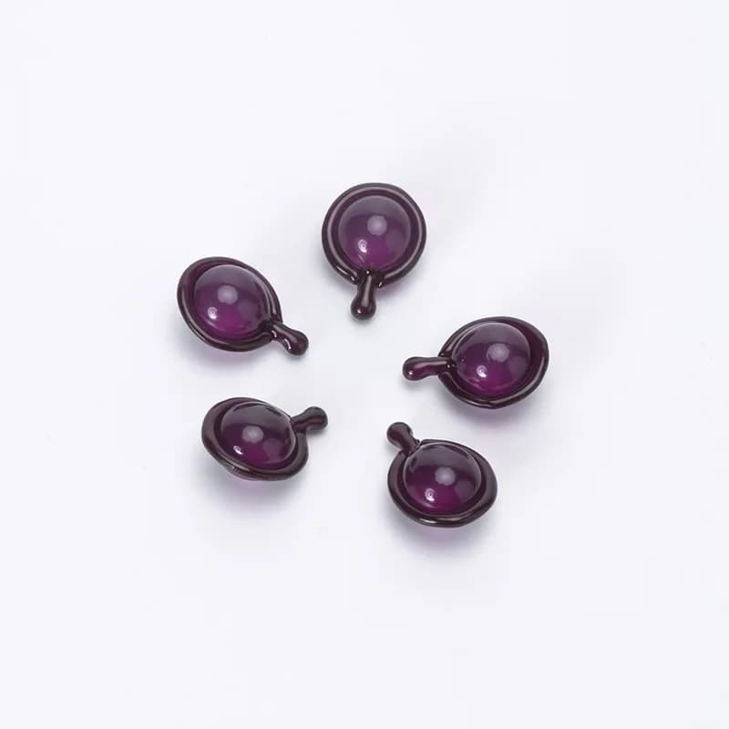 smooth silky hair vitamin capsules with keratin oil — image 5