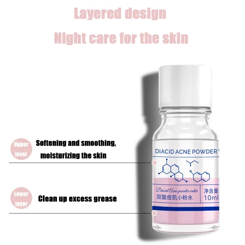 pink acne essence bottle 10ml — image 2