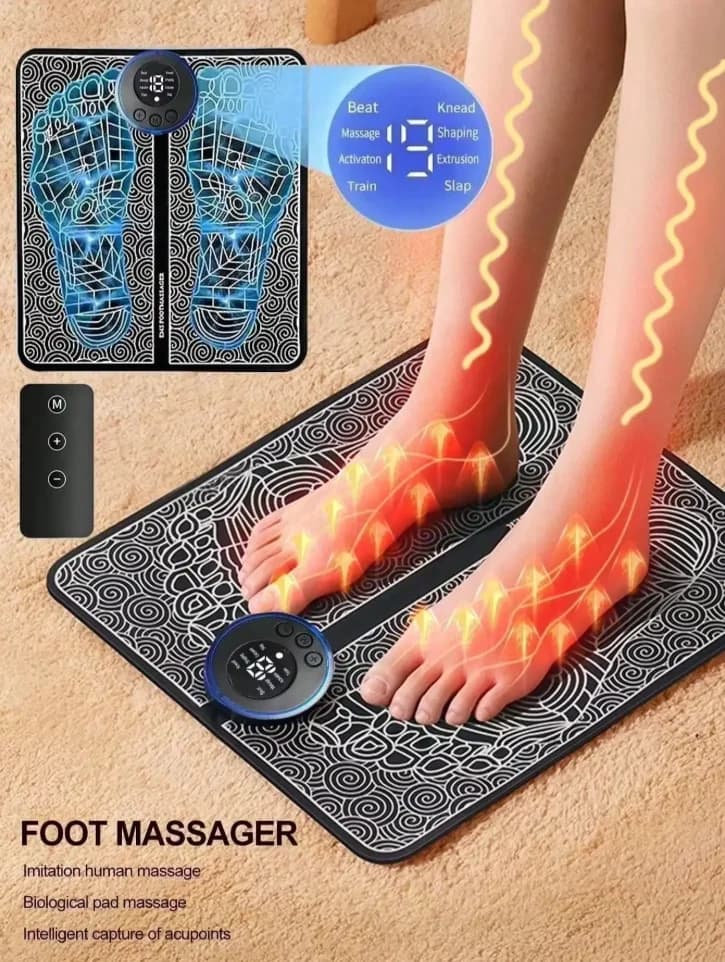 rechargeable EMS foot massager pad — image 7
