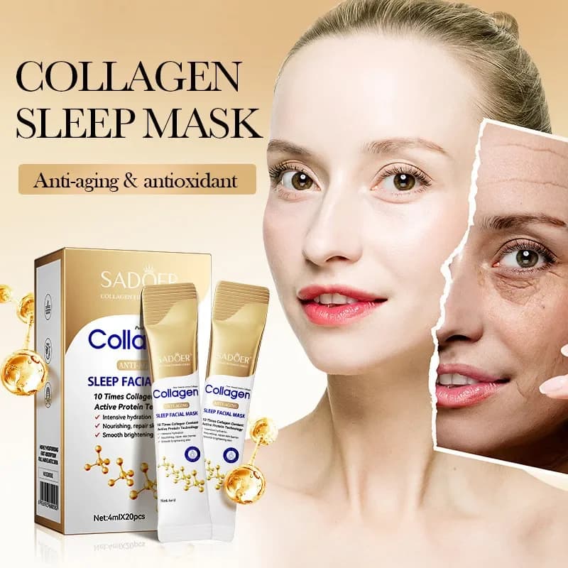 SADOER collagen sleeping facial mask sheet — image 2