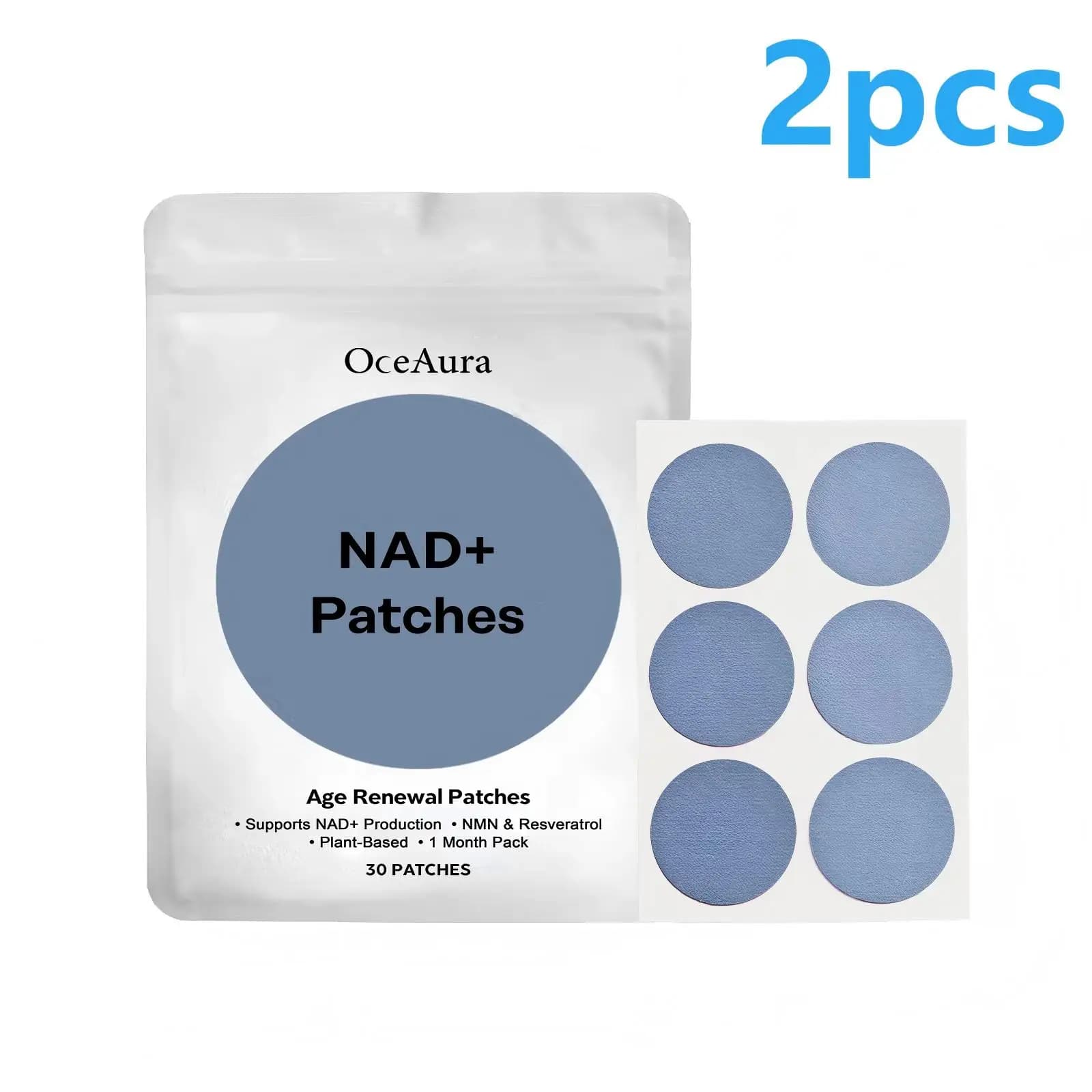 OceAura NAD+ energy boost transdermal patch — image 7