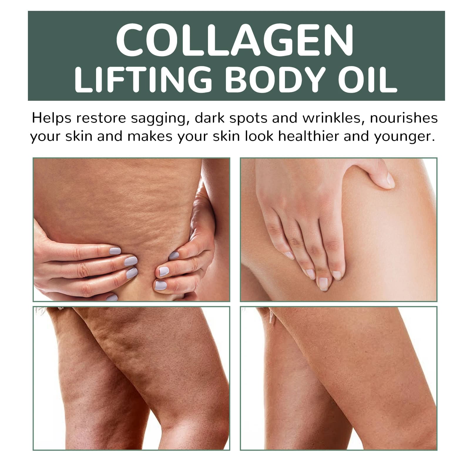 Collagen firming body oil bottle 100ml — image 3