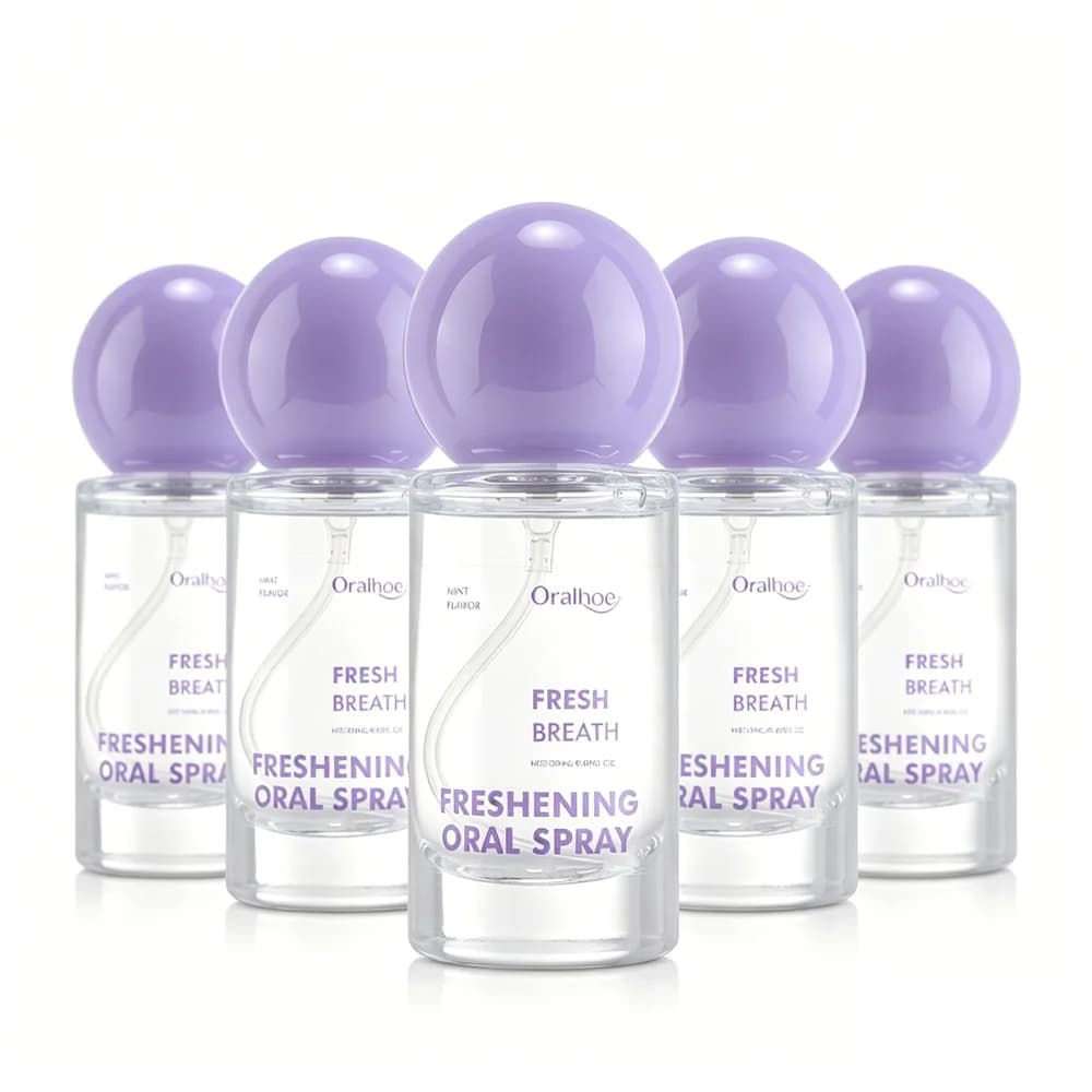 travel-sized mint oral spray bottle — image 7