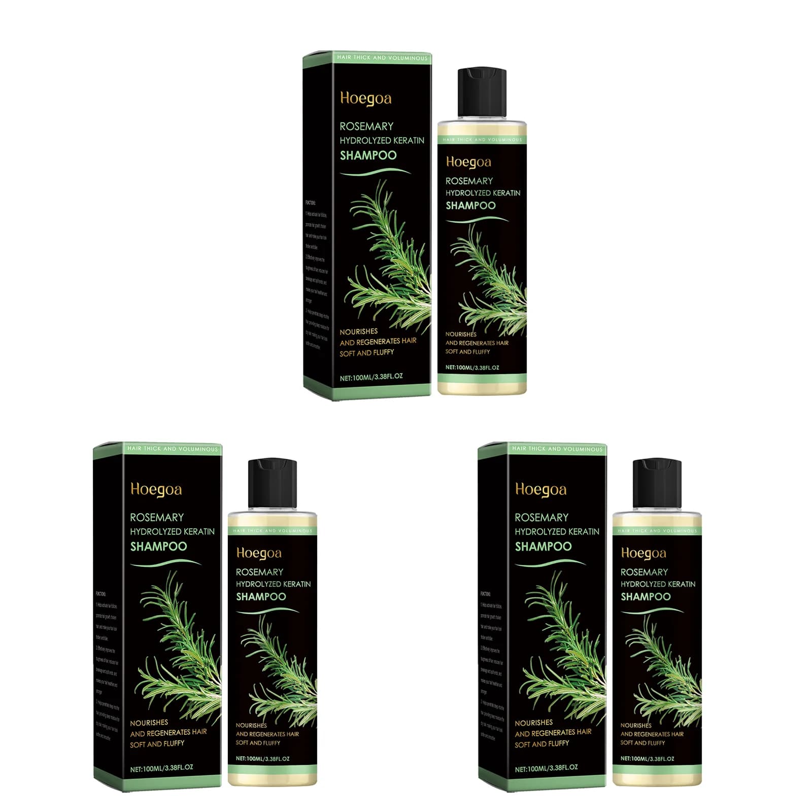 Rosemary shampoo bottle for soothing scalp and anti-dandruff — image 7