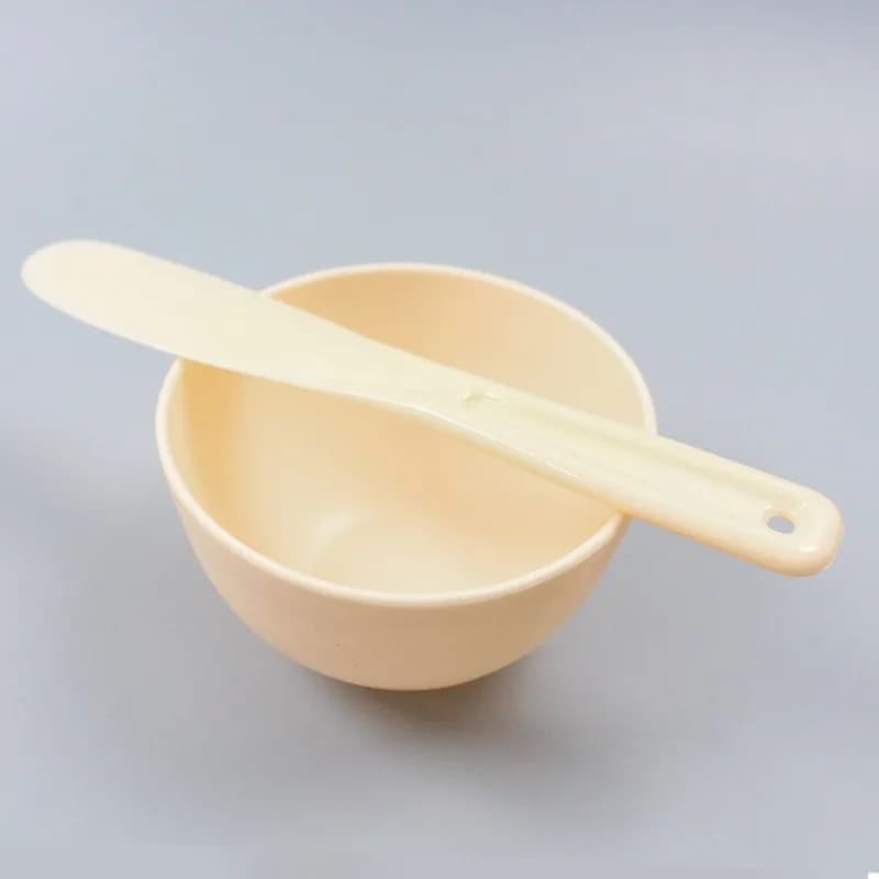 silicone face mask bowl with mixing stick — image 8