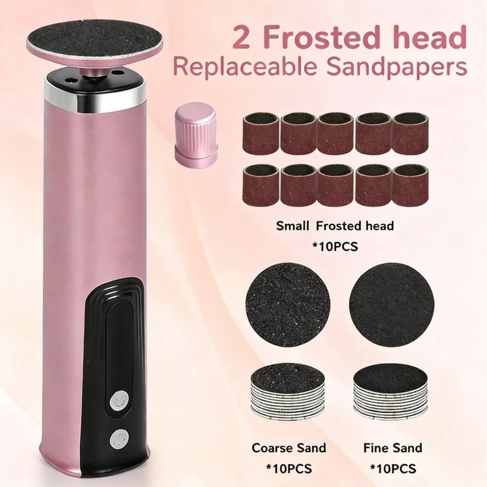 electric foot and hand callus remover and nail file — image 3