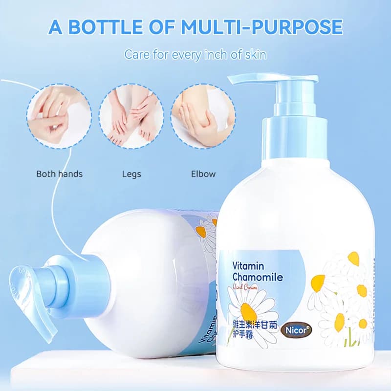 Nicor vitamin chamomile hand cream tube — image 6