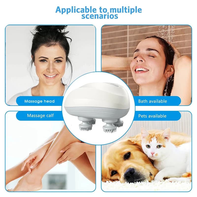 electric scalp and pet head massager — image 6