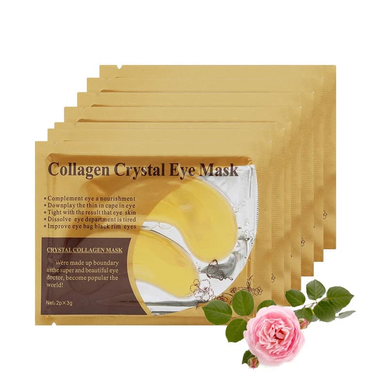 Gold collagen crystal eye mask patches — image 4