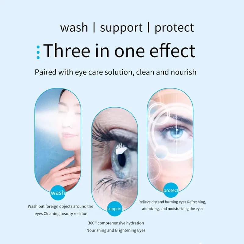 electric eye massager with nano steam hot compress — image 5