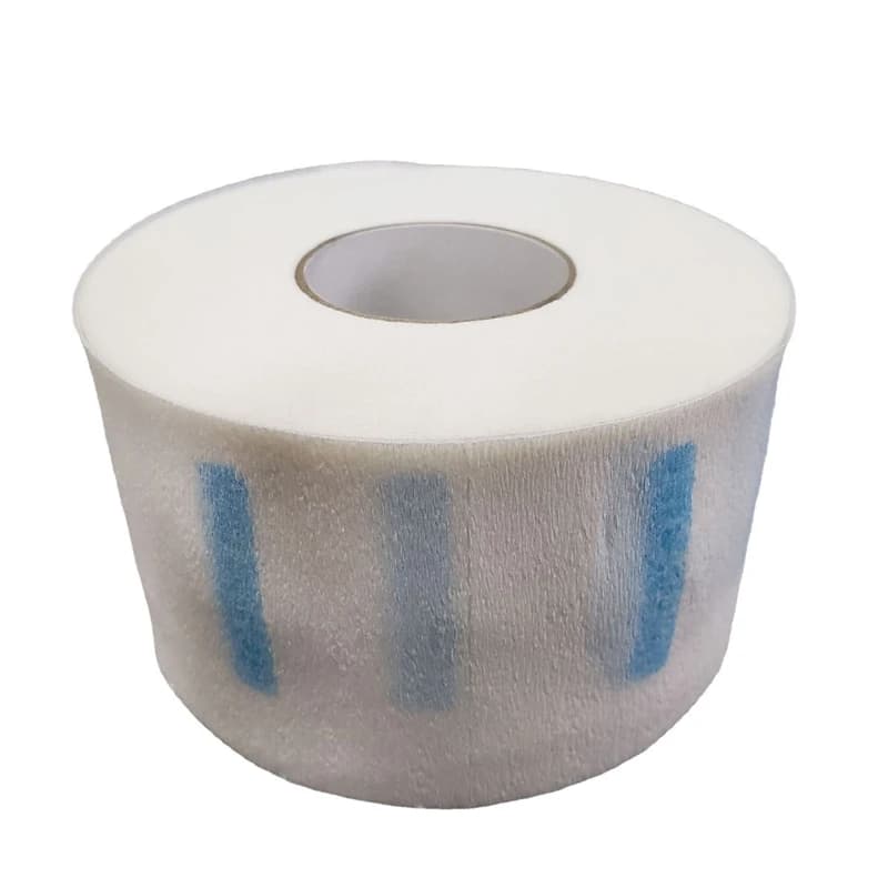 white disposable neck strip for hair cutting — image 3