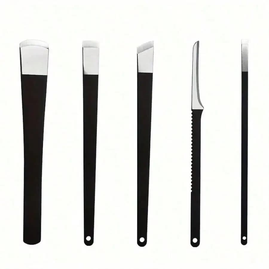 Stainless steel ingrown toenail and callus removal set — image 8