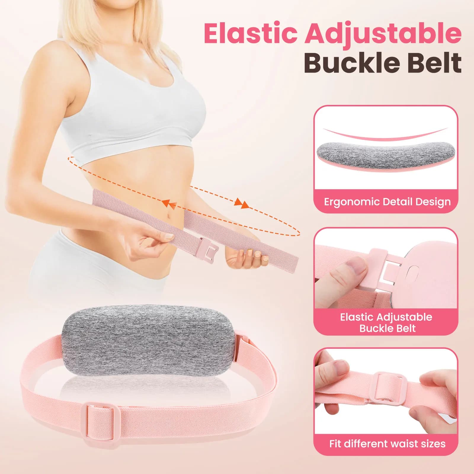Rechargeable menstrual heating pad belt — image 5