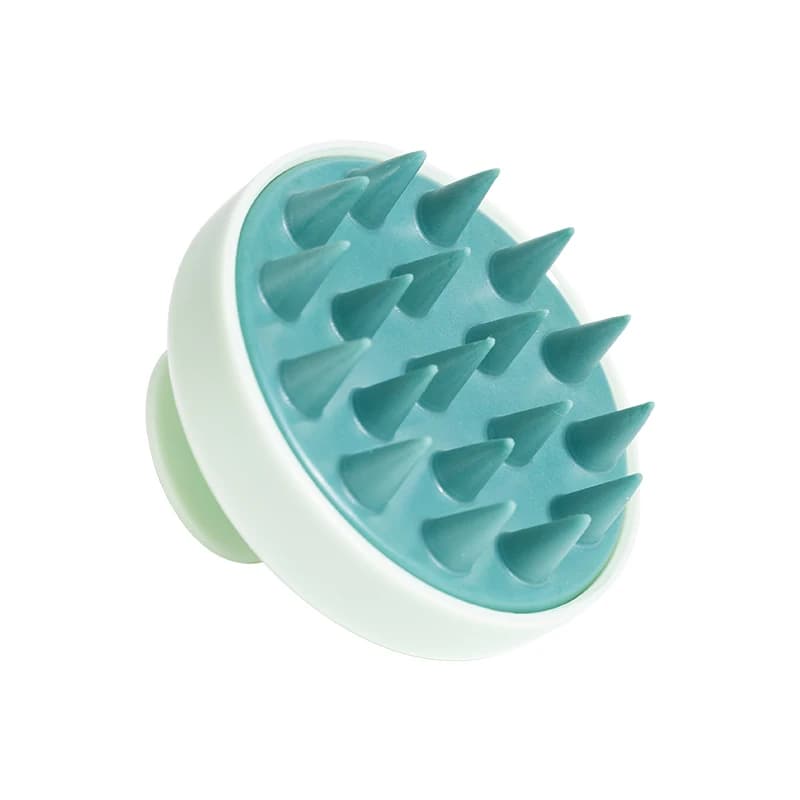 silicone scalp massage brush with flexible bristles — image 6