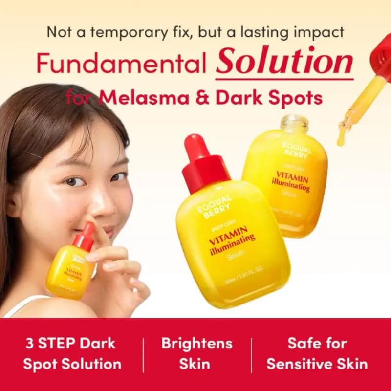 Vitamin C and niacinamide brightening serum bottle — image 5