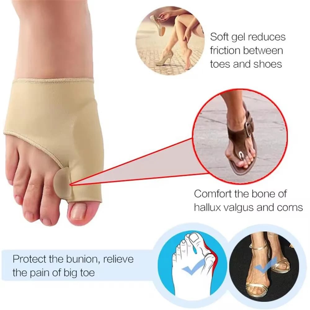 Toe separator set for bunion and hammer toe relief — image 3