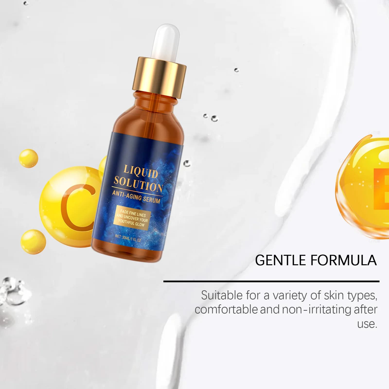anti-aging serum bottle — image 5