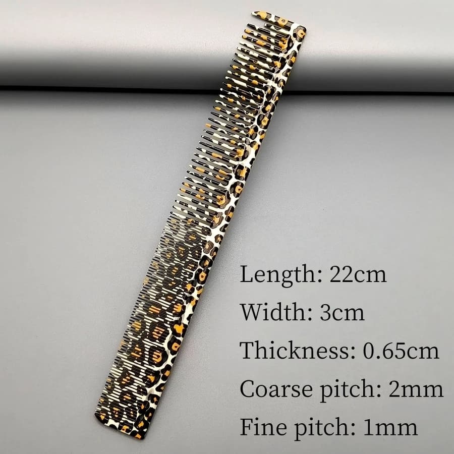 hair cutting comb with built-in scale — image 7