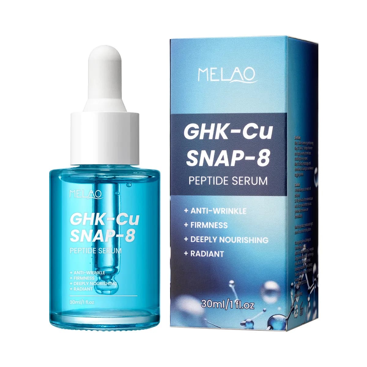 Copper peptide facial serum bottle with SNAP‑8 — image 7