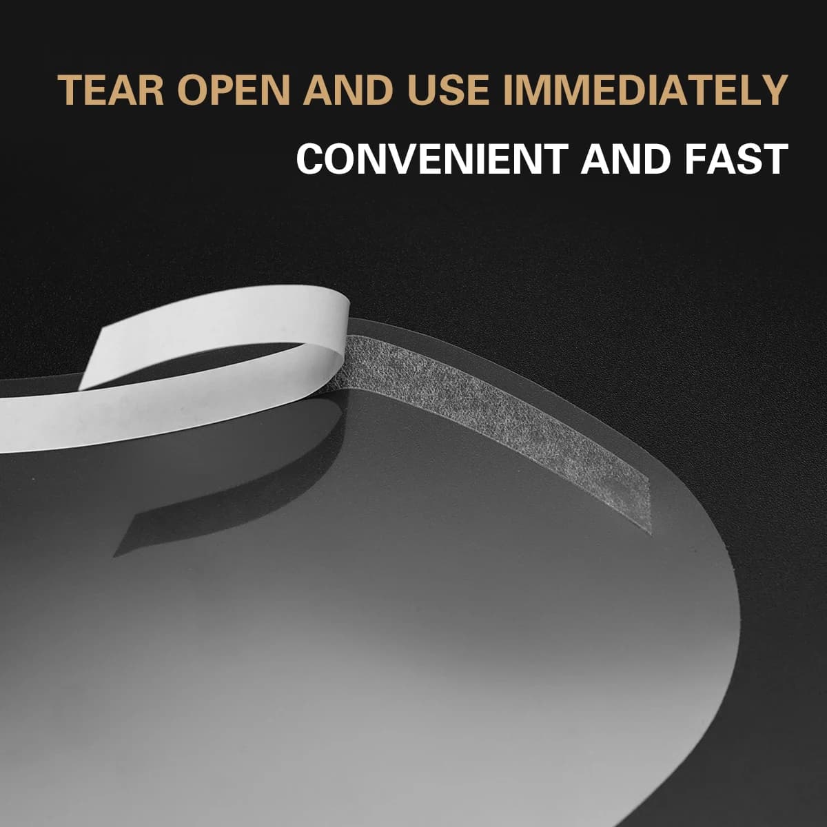 Disposable microblading face shield — image 5