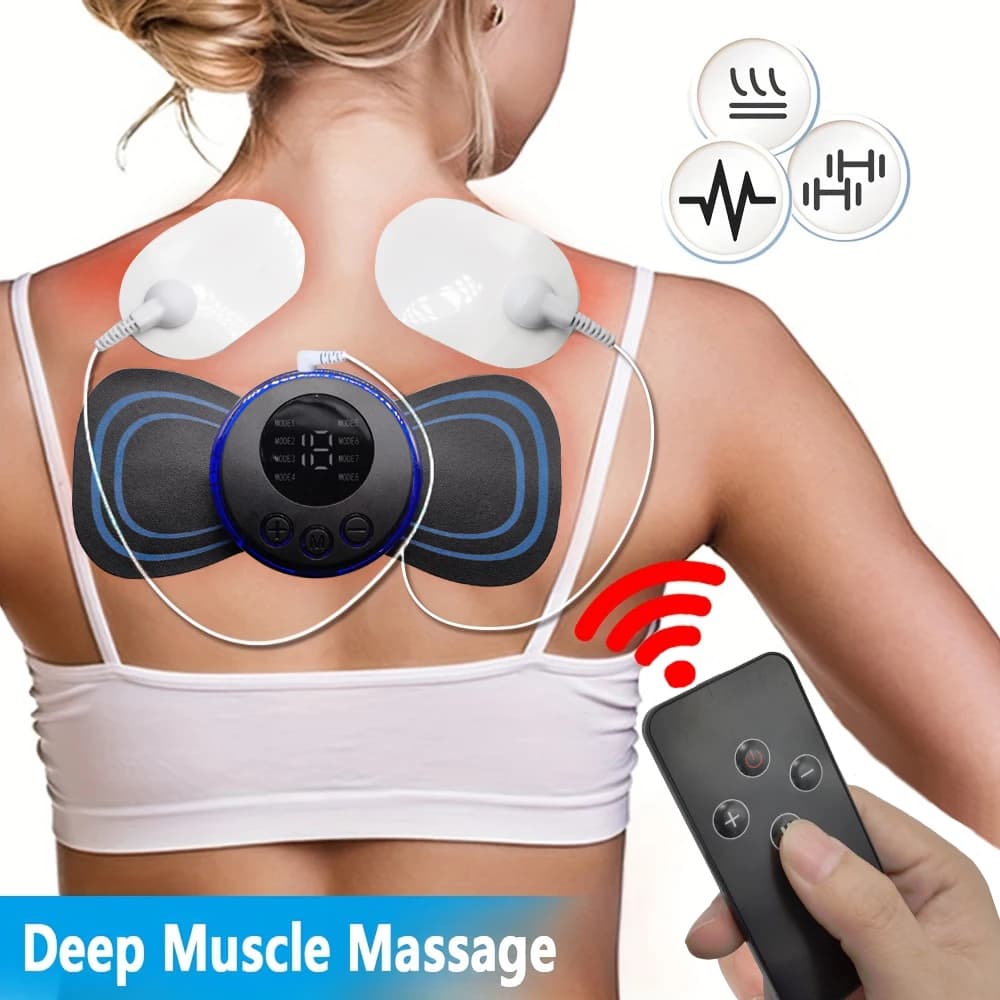 Rechargeable neck massager with remote control — image 1