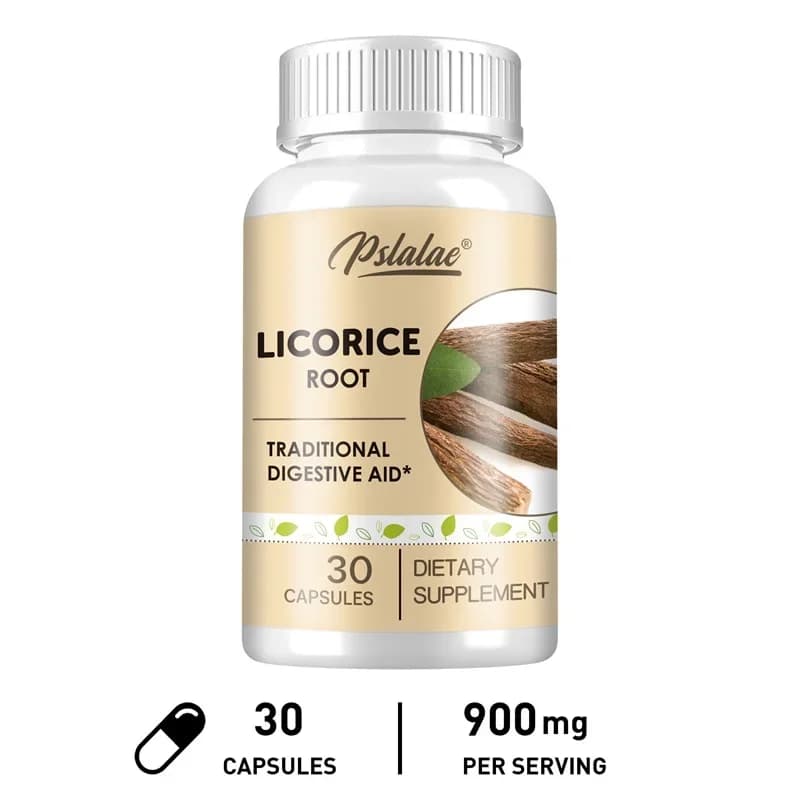 bottle of licorice root antioxidant supplement — image 7
