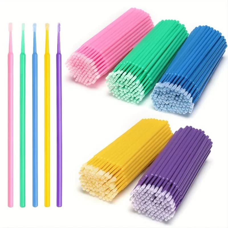 100Pcs/packs mini cotton swab for easy and precise application — image 5