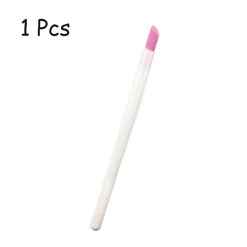 Quartz nail grinding pen with cuticle scissors set — image 8