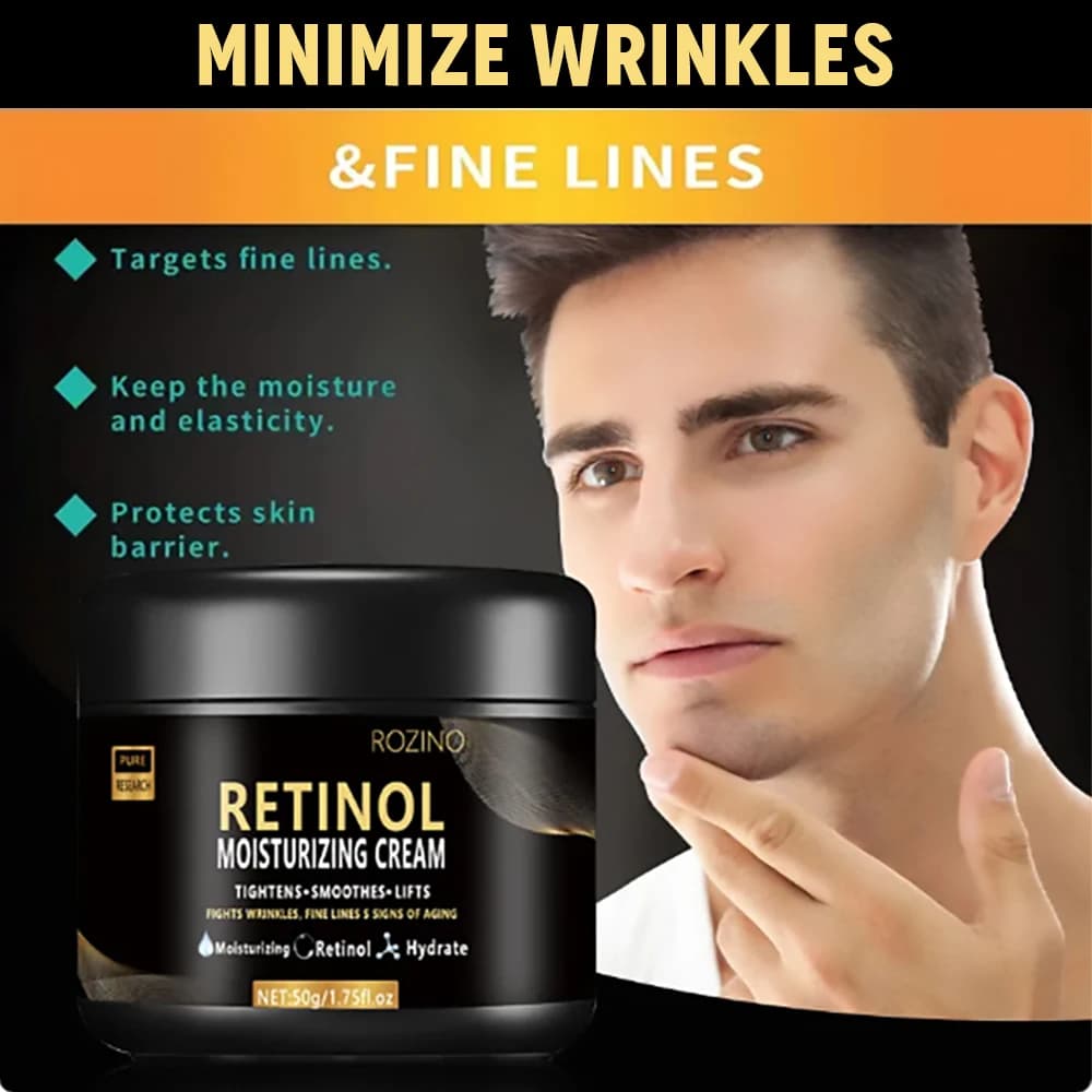 Men's retinol face moisturizer cream — image 5