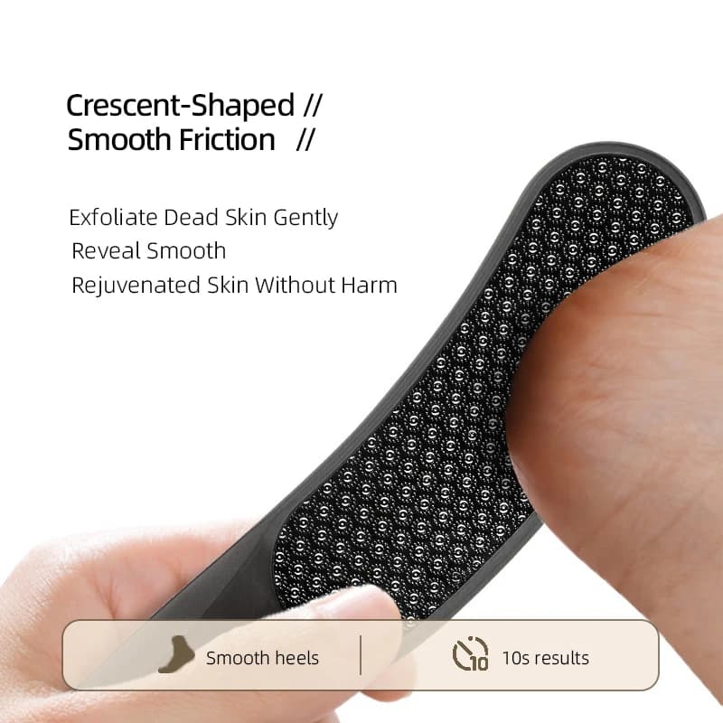 crescent-shaped nano glass foot file for callus removal — image 3